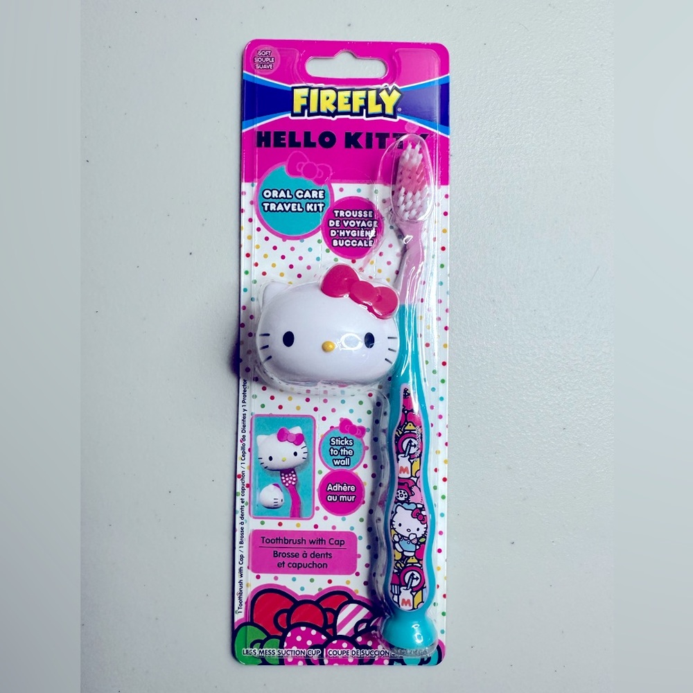 Hello Kitty Toothbrush with Cap